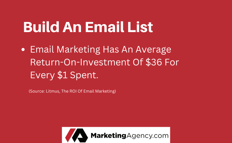 Build an email list