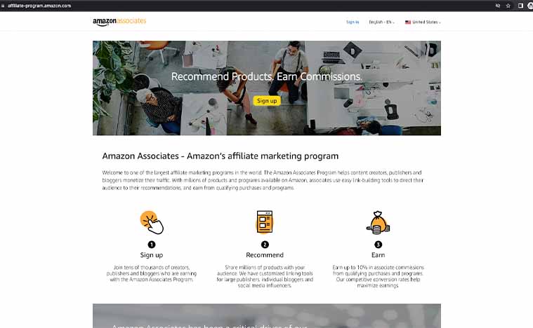 amazon associates