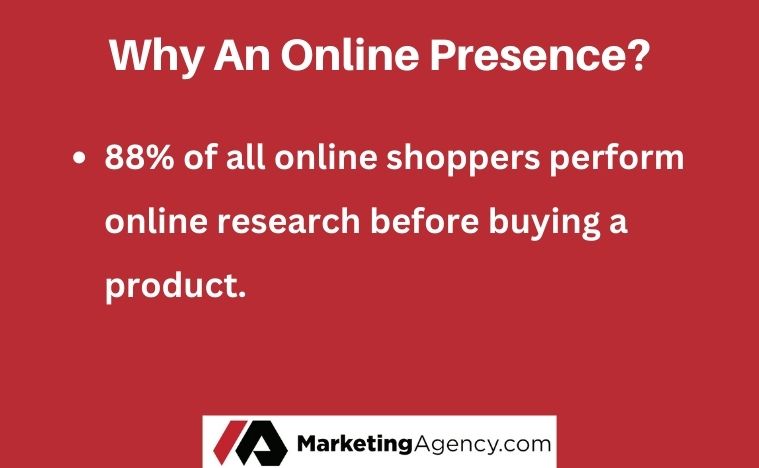 strong online presence