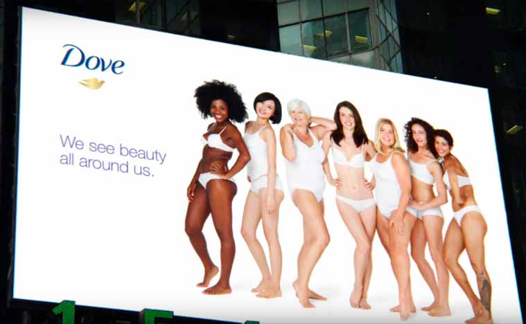 dove real beauty campaign
